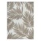 World Rug Gallery Contemporary Floral Leaves Nature Inspired Indoor/Outdoor Area Rug 2' x 7' Blue 4033BEIGE5X7 - alternate 10